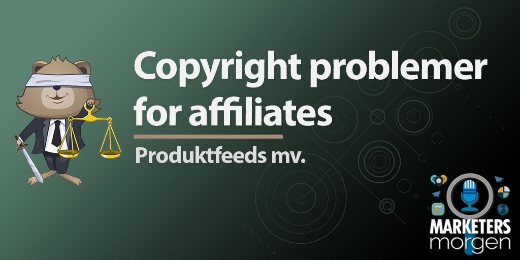 Copyright problemer for affiliates