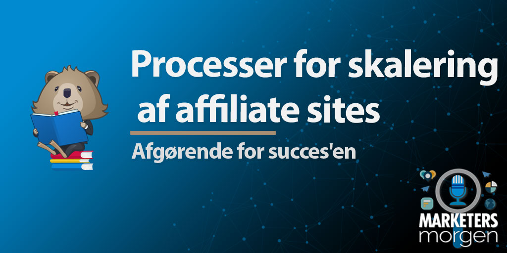 Processer for skalering af affiliate sites