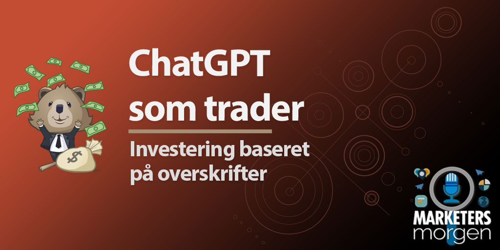 ChatGPT som trader