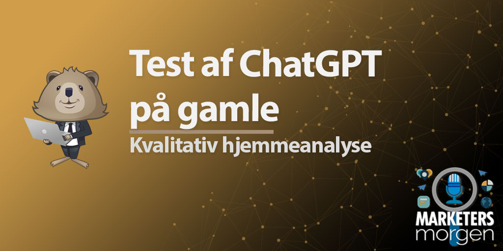 Test af ChatGPT på gamle