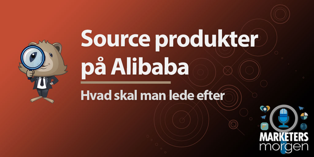 Source produkter på Alibaba