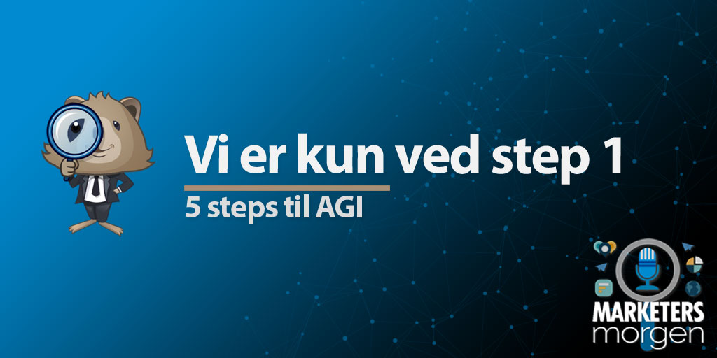 Vi er kun ved step 1