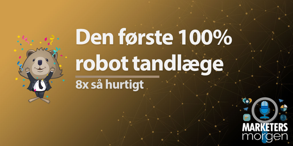 Den første 100% robot tandlæge