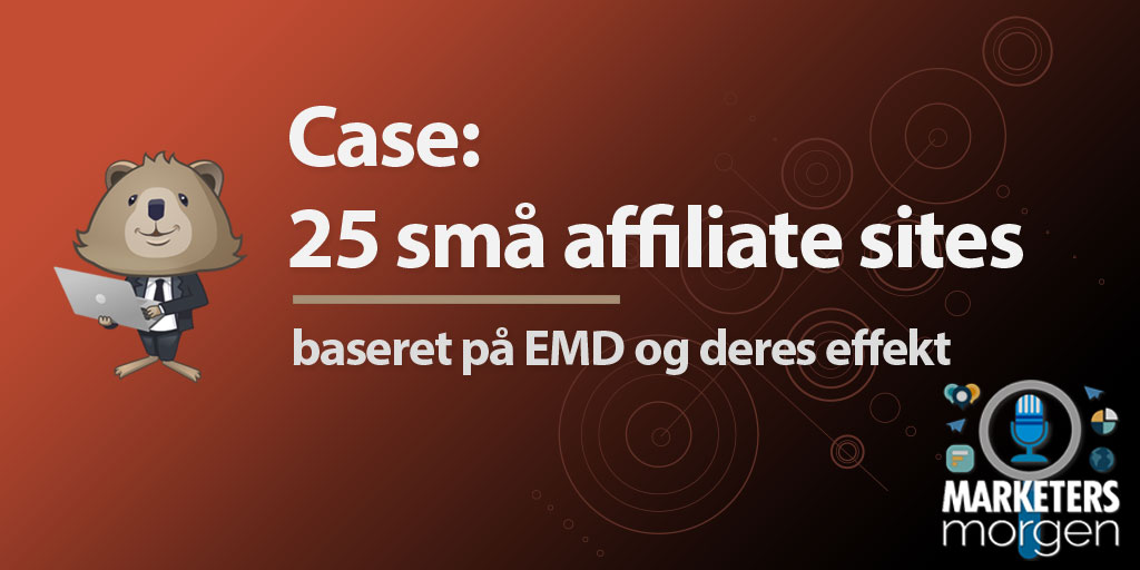 Case: 25 små affiliate sites