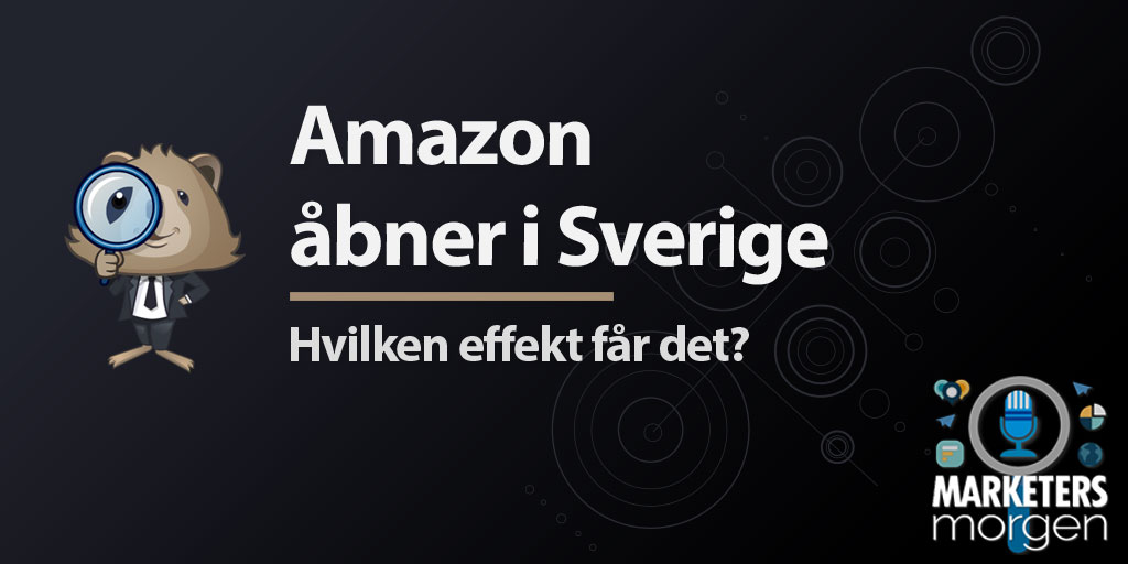 Amazon åbner i Sverige