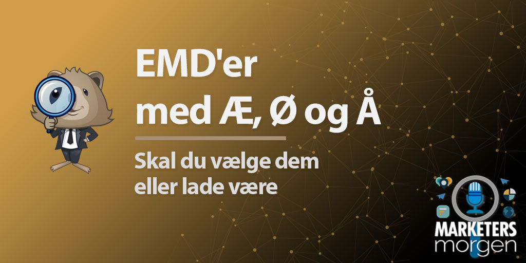 EMD'er med Æ, Ø og Å