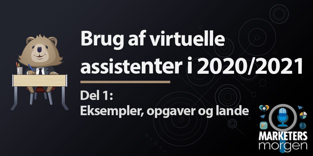 Brug af virtuelle assistenter i 2020/2021