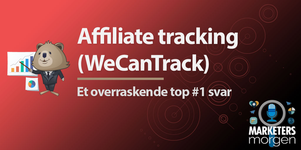 Affiliate tracking (WeCanTrack)