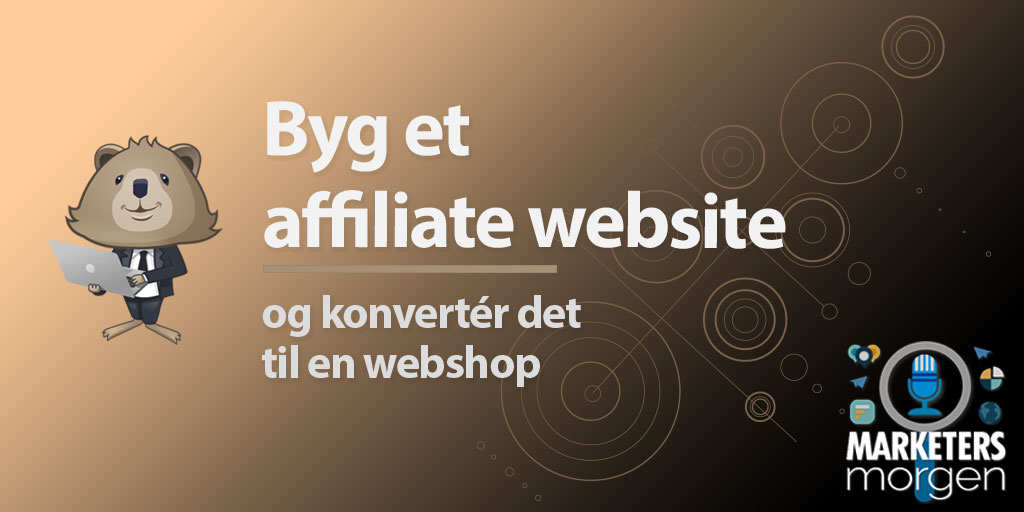 Byg et  affiliate website